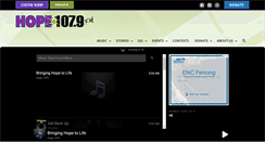 Desktop Screenshot of hope1079.com